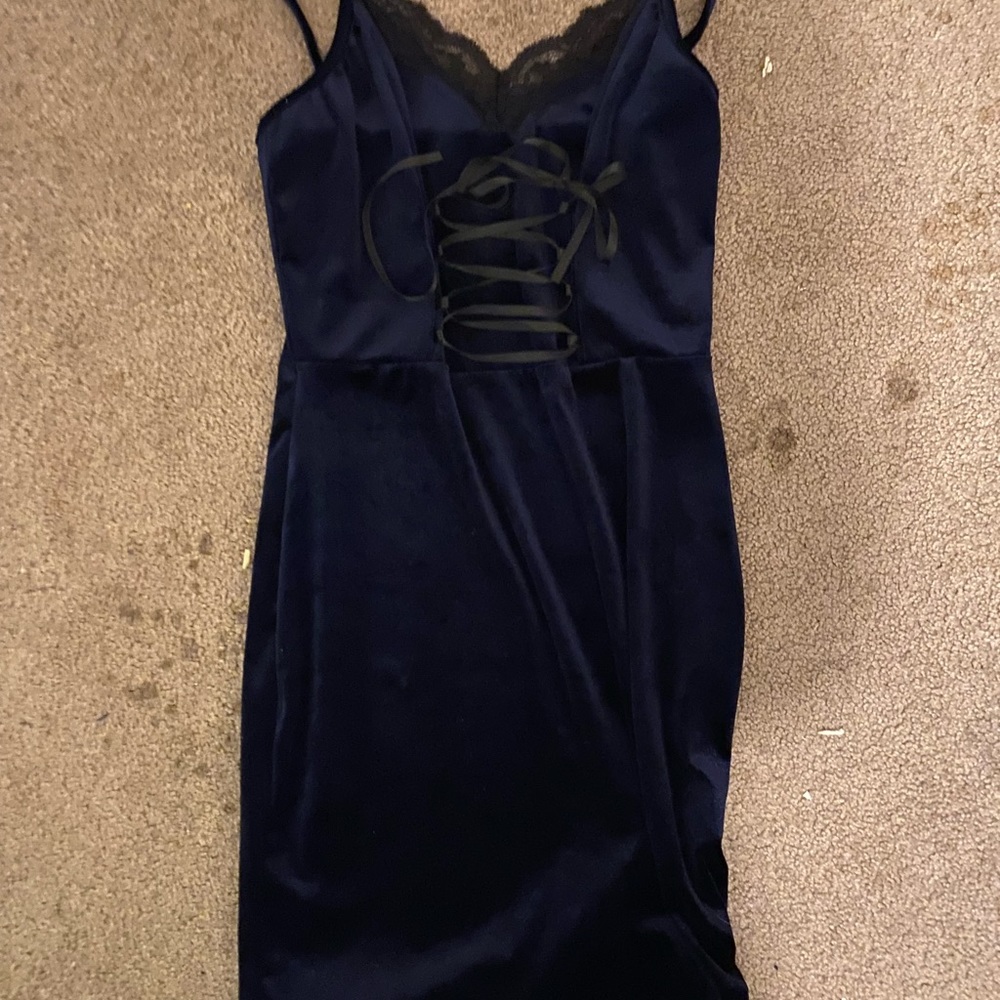 Buy2get1free!NWT blue tight fitting dress